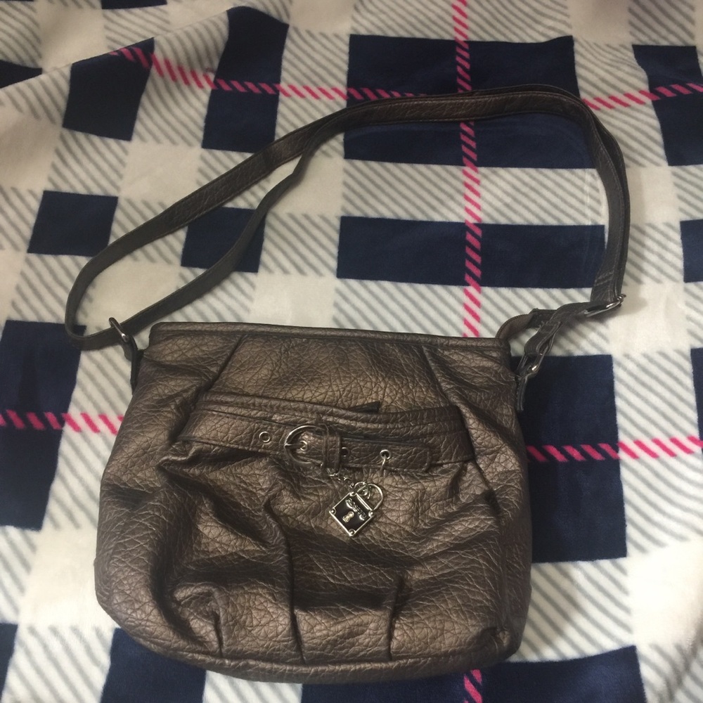 Gray Crossbody